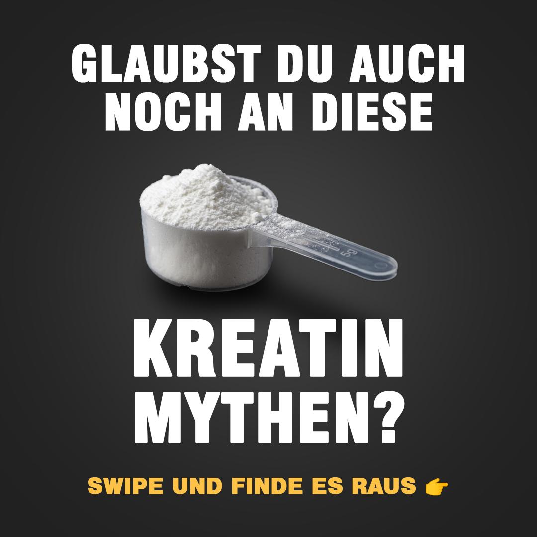 Kreatin im Mainstream: 6 Kreatin-Mythen im Faktencheck