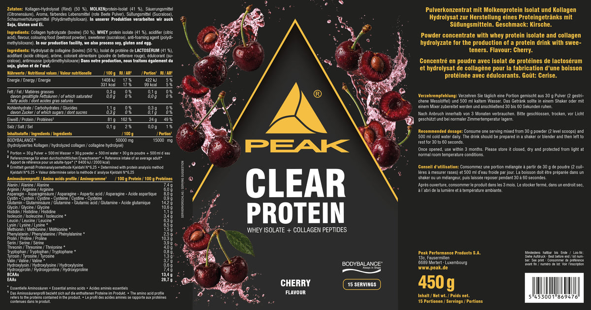 Clear Protein