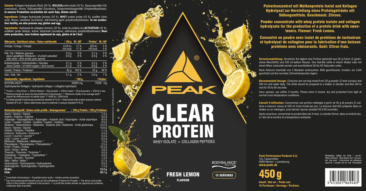Clear Protein
