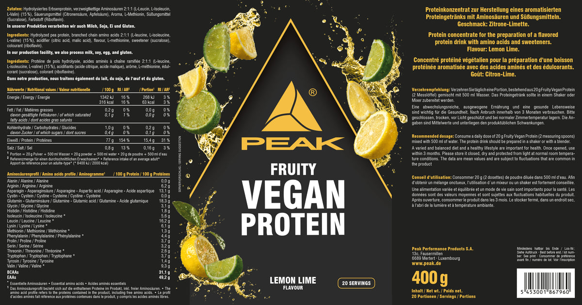 Fruity Vegan Protein