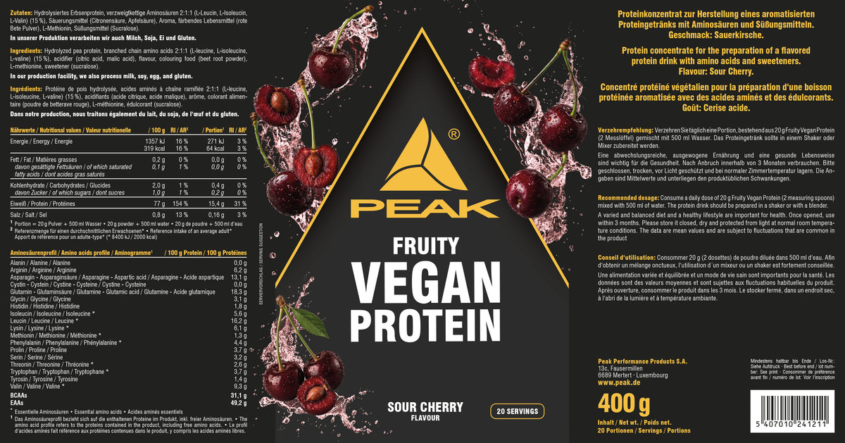 Fruity Vegan Protein