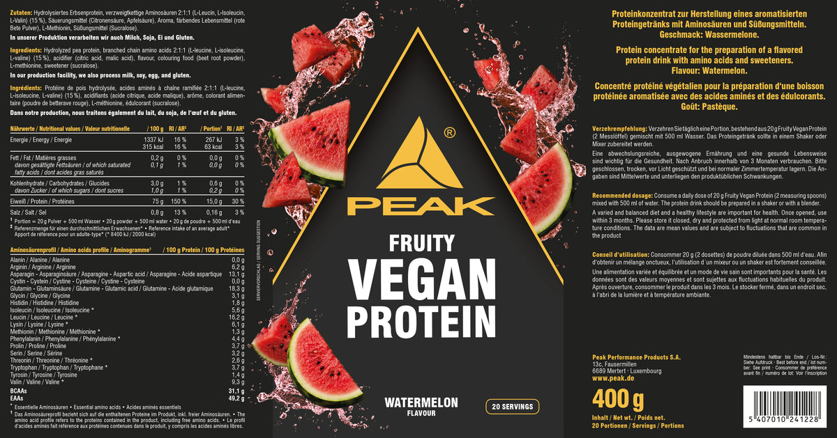 Fruity Vegan Protein