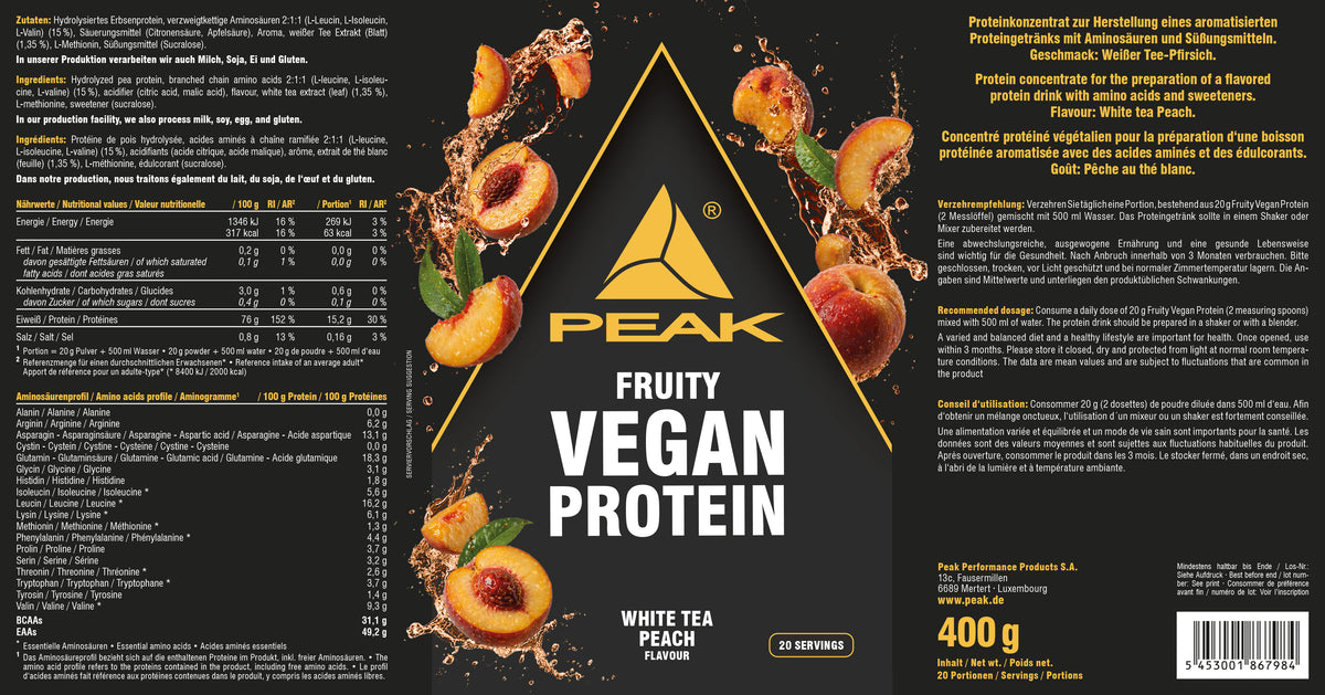 Fruity Vegan Protein