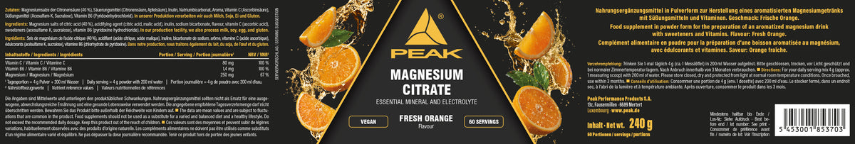 Magnesium Citrat