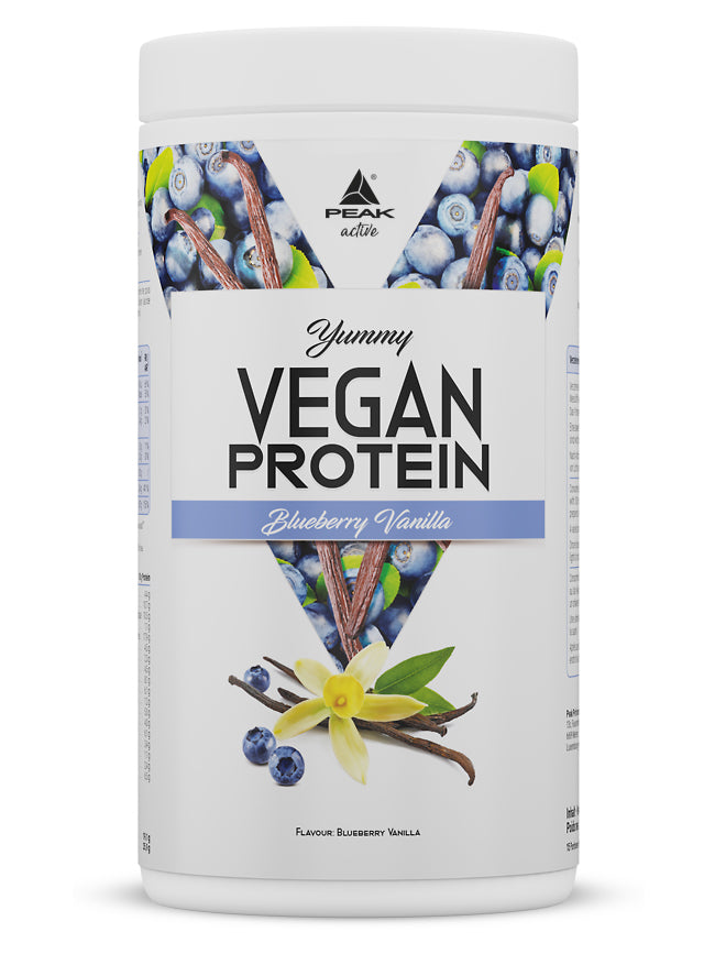 Yummy Vegan Protein Blueberry Vanilla - Blueberry Vanilla flavor protein powder by Peak