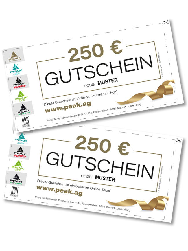 PEAK Gutschein