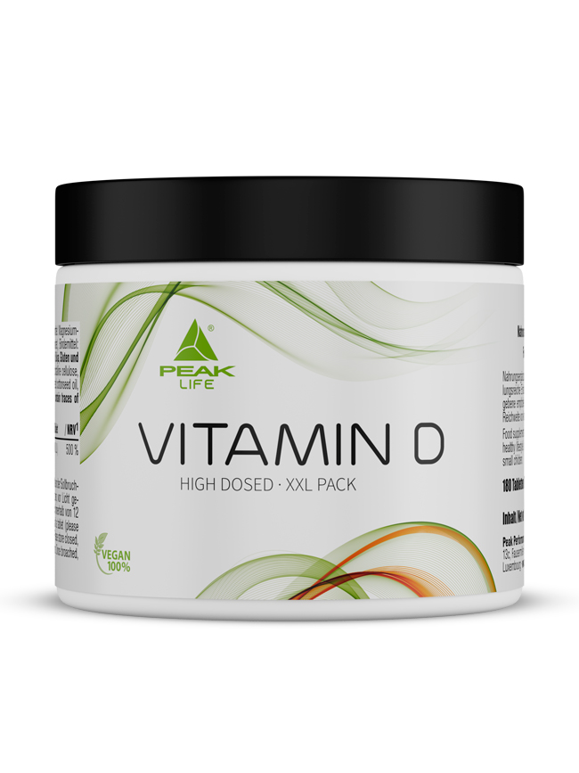 Vitamin D - 180 Tablets