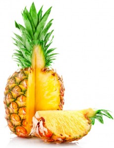 ananas-stehend