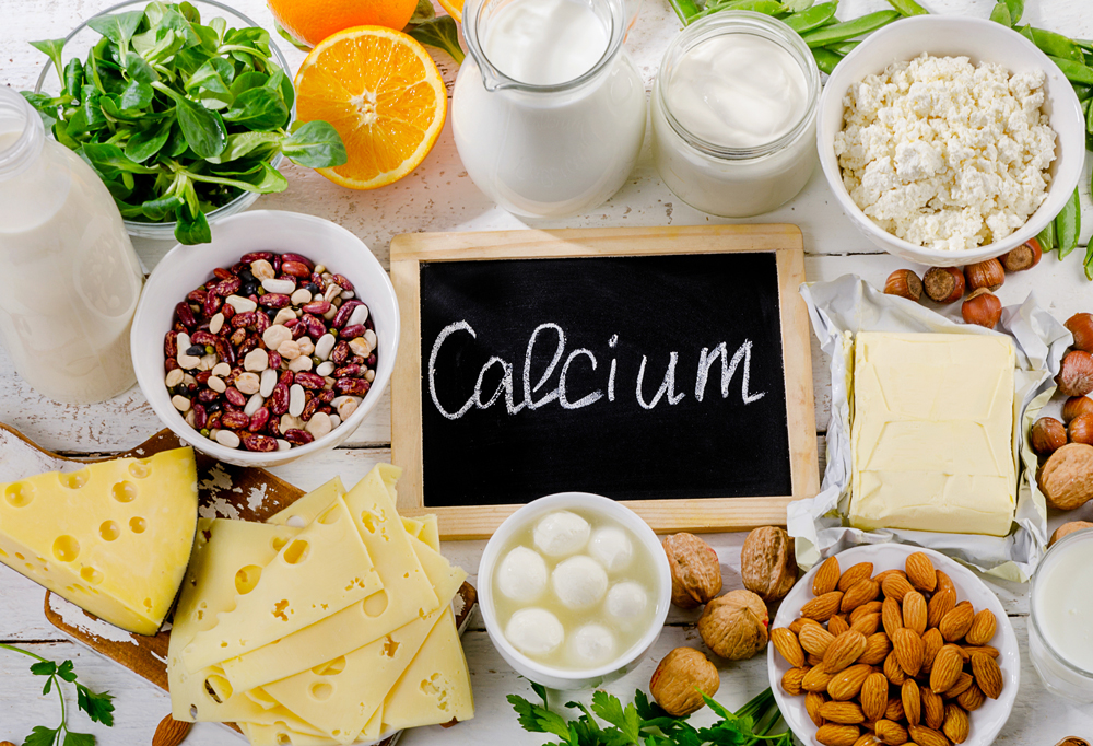 Lebensmittel reich an Calcium